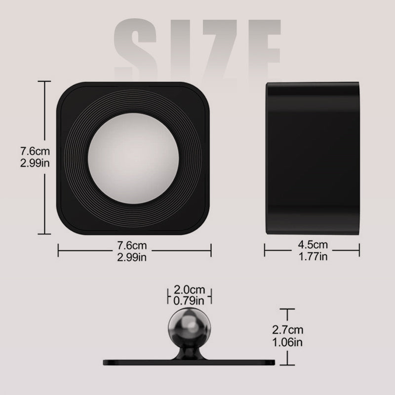 Lámpara de Pared Magnética de 360° sin Taladros