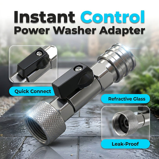 Adaptador de 3/4" GHT a Conector Rápido de 1/4"