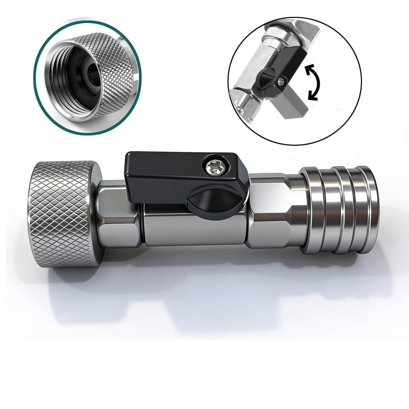 Adaptador de 3/4" GHT a Conector Rápido de 1/4"