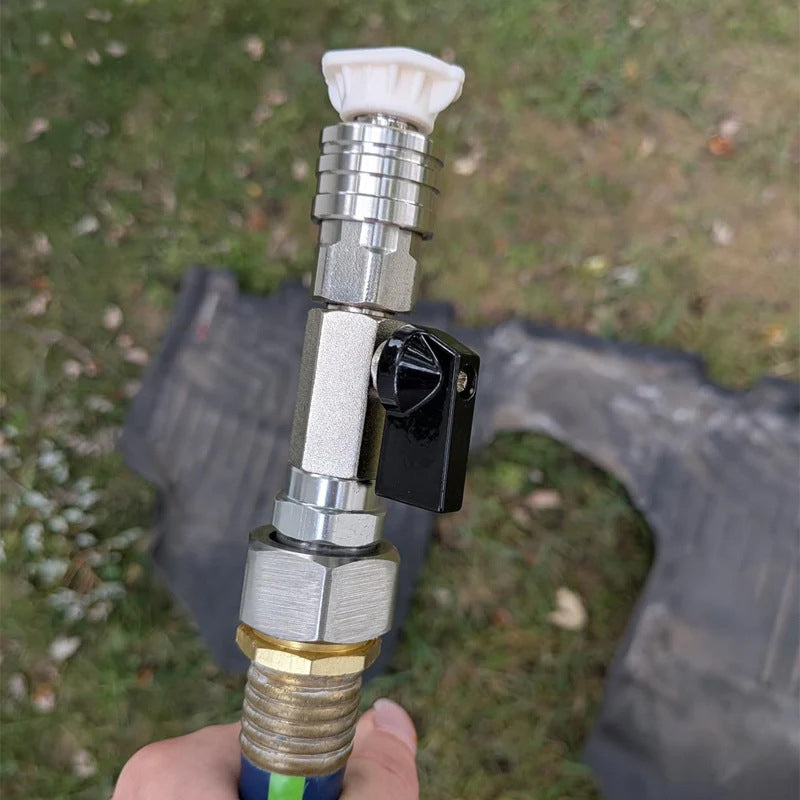 Adaptador de 3/4" GHT a Conector Rápido de 1/4"
