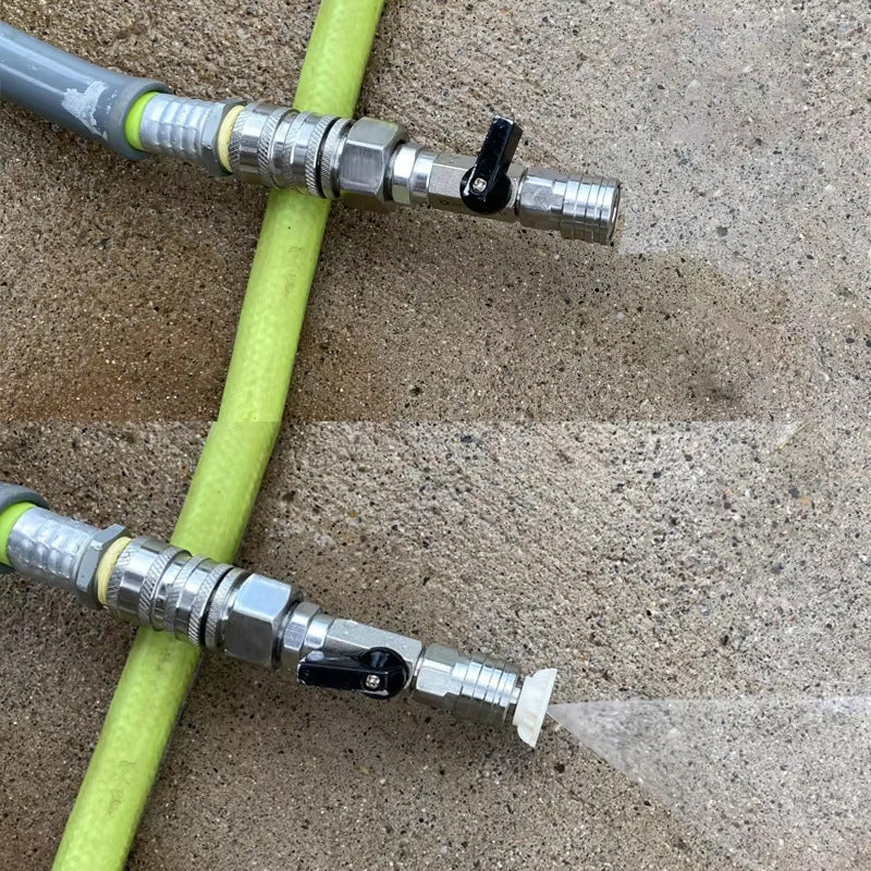 Adaptador de 3/4" GHT a Conector Rápido de 1/4"