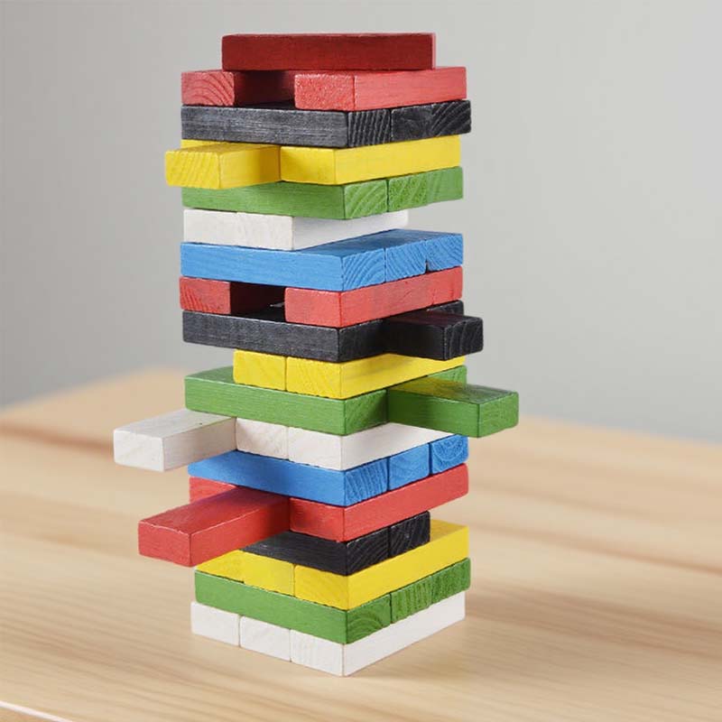 Juego de Torre de Madera Apilable