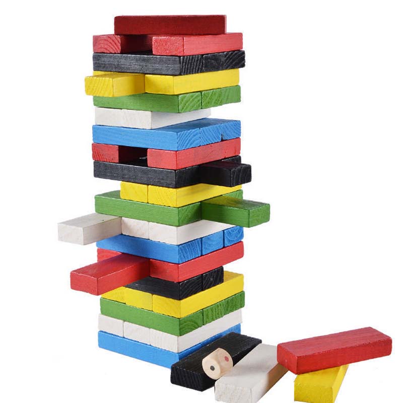 Juego de Torre de Madera Apilable