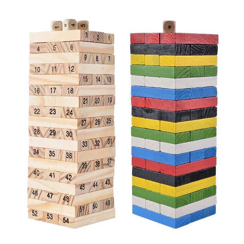 Juego de Torre de Madera Apilable