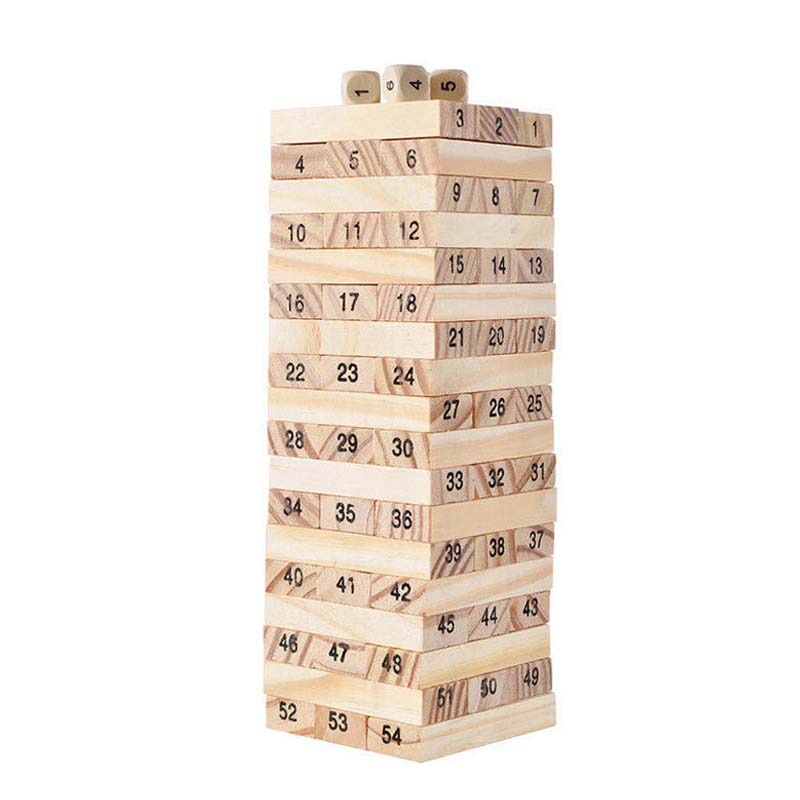 Juego de Torre de Madera Apilable