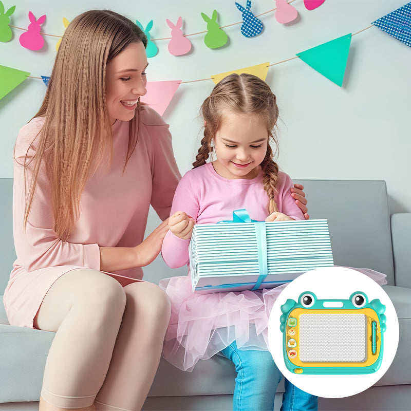 Set de Tablero de Dibujo Magnético Grande para Niños
