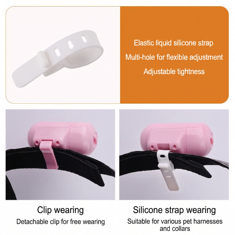 Anti-Lost Pet Glow Collar Projector Light with Breed Patterns