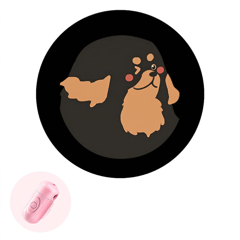 Anti-Lost Pet Glow Collar Projector Light with Breed Patterns