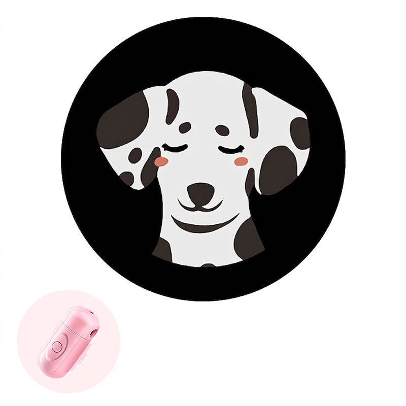 Anti-Lost Pet Glow Collar Projector Light with Breed Patterns