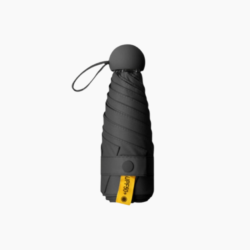 ☀️🌧️ ¡Sol o Lluvia, Siempre Protegida! Paraguas Cápsula de Doble Uso y Ultra Compacto 🎒