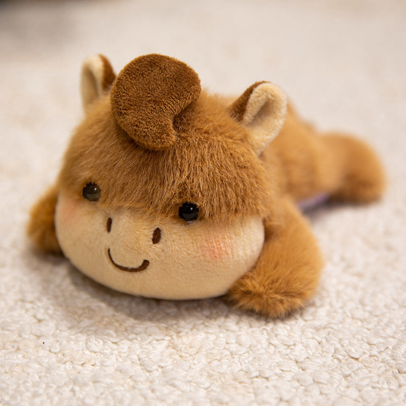 Imán de nevera con muñeca de peluche adorable