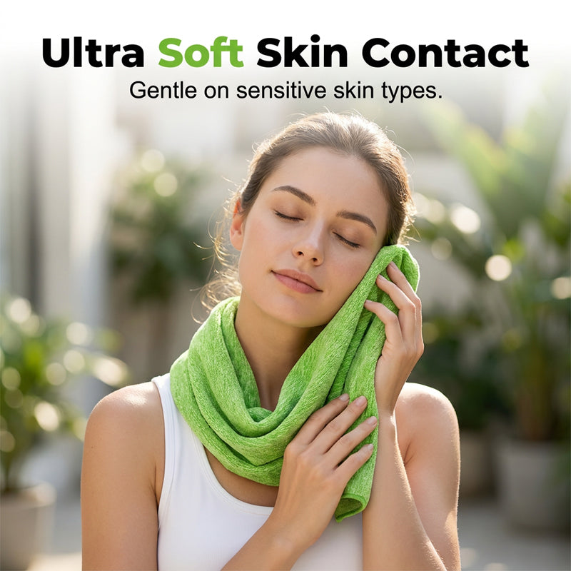 Toalla de Enfriamiento Instantáneo para Deportes y Fitness