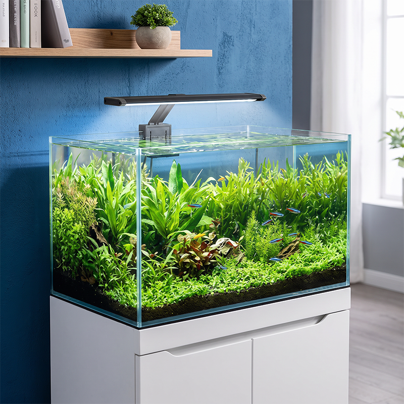Lámpara LED de pinza para acuario de espectro completo