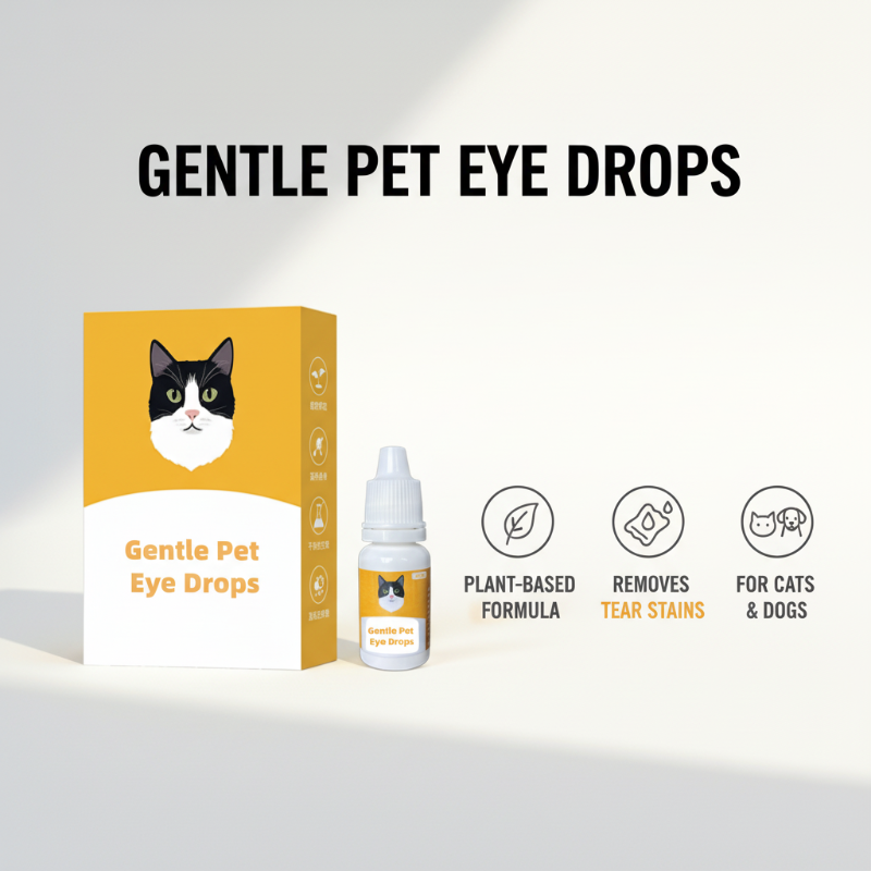 Gotas oftálmicas suaves para mascotas