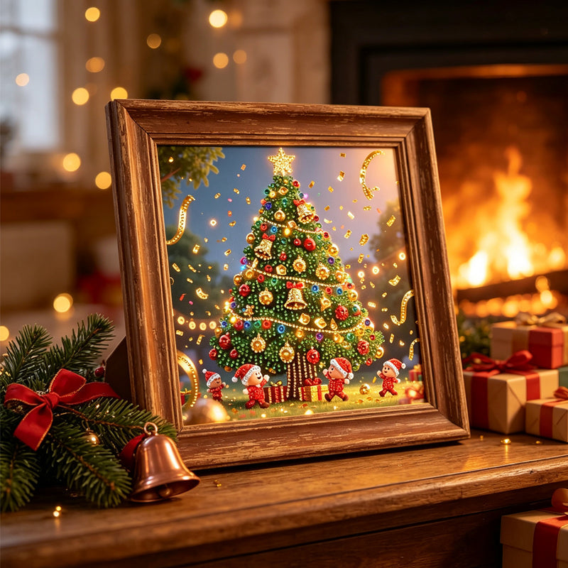 DIY Christmas Tree Special Shaped Gem Art Kit