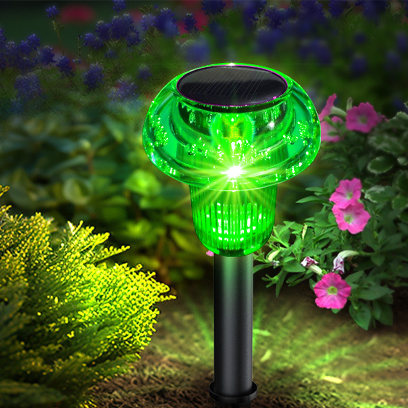 Luces solares para jardín y senderos exteriores