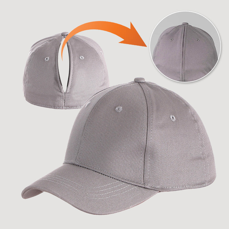 🧢✨ Gorra de Béisbol para Cola de Caballo con Cierre Magnético