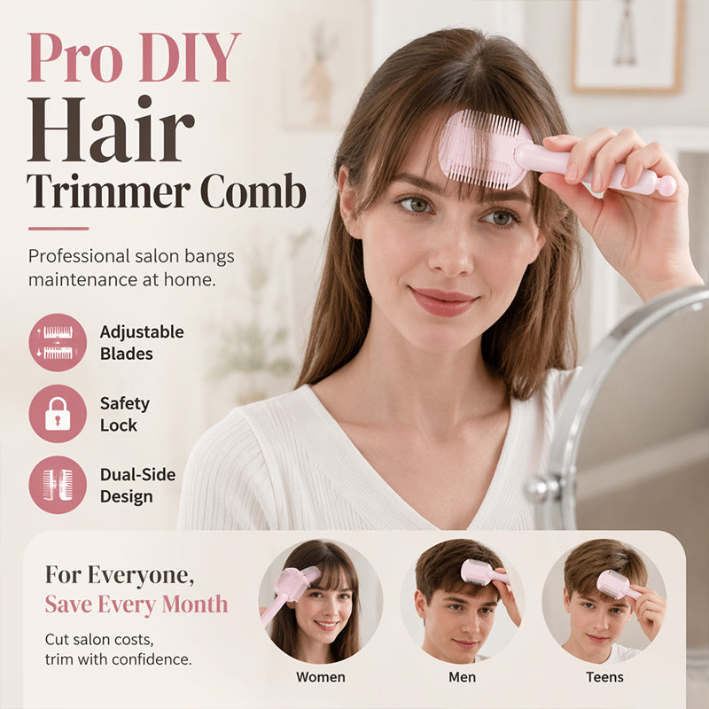 ✂️ ¡Peine entresacador DIY: hoja ajustable y diseño fácil para principiantes!