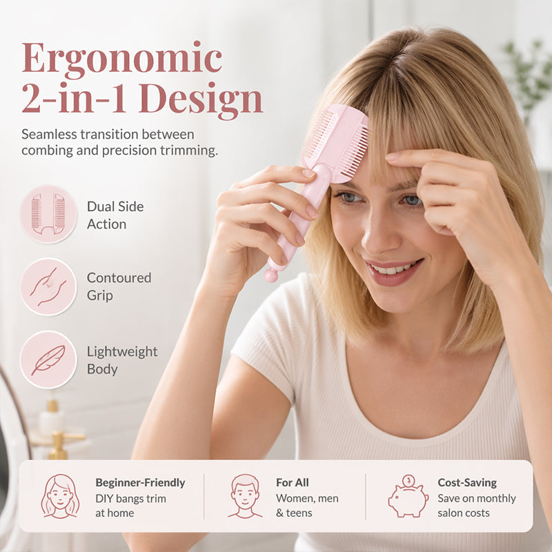 ✂️ ¡Peine entresacador DIY: hoja ajustable y diseño fácil para principiantes!