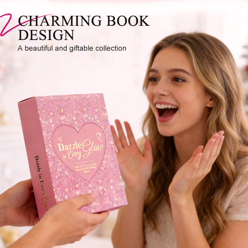 ¡Una sola paleta para todos tus looks de maquillaje completo! Set de Paleta de Maquillaje Todo en Uno tipo Libro