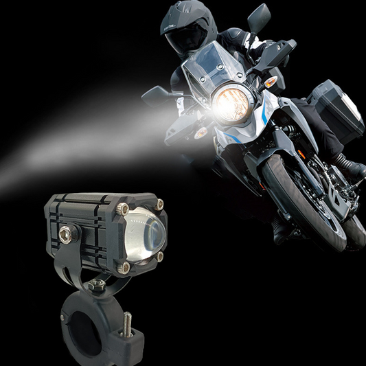 🎉🏍️ Faros LED Universales para Motocicleta: Doble Haz, Impermeables y Antiniebla 💡
